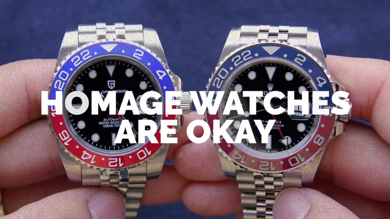¿Está bien usar relojes Homage? Lo que debes saber